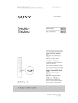 Sony KD65X750H Mode d'emploi