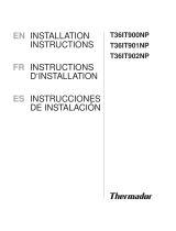 Thermador T36IT900NP Guide d'installation