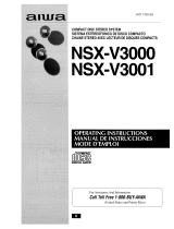 Aiwa NSX-V3000 Le manuel du propriétaire