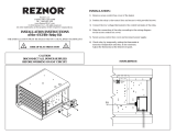 Reznor EGHB Guide d'installation