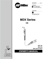 Miller MDX-100 Le manuel du propriétaire