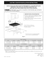 Electrolux EW36EC55GB1 Guide d'installation