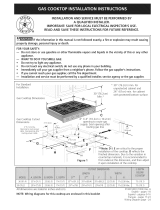 Electrolux E36GC76GPS2 Guide d'installation