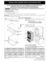 Electrolux E30WD75GSS2 Guide d'installation