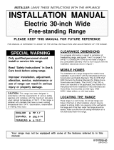 Maytag MER5775RAB - Ceramic Range Guide d'installation