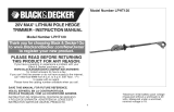 Black & Decker LPHT120 Le manuel du propriétaire