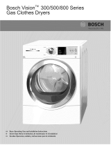Bosch WTVC853PUC/10 Le manuel du propriétaire
