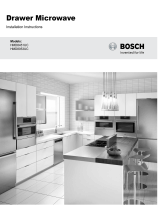 Bosch HMD8053UC/01 Guide d'installation