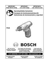 Bosch PS20-2A Le manuel du propriétaire