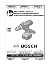 Bosch 37618-01 Le manuel du propriétaire