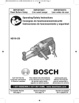 Bosch HD19-2D Le manuel du propriétaire