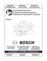 Bosch GTS1031 Le manuel du propriétaire