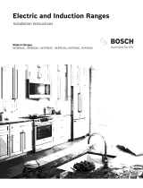 Bosch HIIP054U/01 Guide d'installation