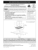Frigidaire FFGC3015LWA Guide d'installation