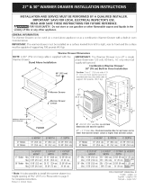 Frigidaire PLEW30S3FCB Guide d'installation