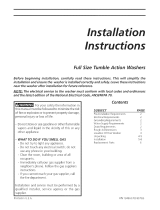 Frigidaire FTF2140FS2 Guide d'installation