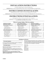 KitchenAid KSCK25FVWH01 Guide d'installation