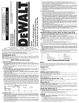 DeWalt DW160V TYPE2 Le manuel du propriétaire