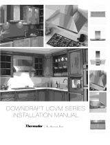 Thermador UCVM36FS-01 Guide d'installation