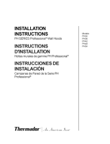 Thermador PH48CS/01 Guide d'installation