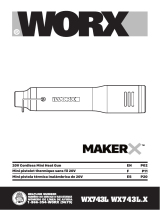 Worx WX743L.9 Le manuel du propriétaire