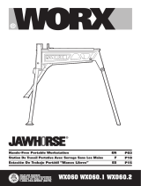 Worx Jawhorse WX060 Le manuel du propriétaire