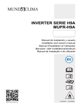 mundoclima MUPR-H9A Guide d'installation