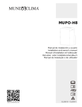 mundoclima Series MUPO-H8 Guide d'installation