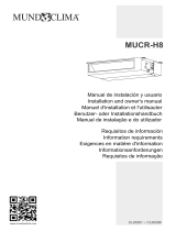 mundoclima Series MUCR-H8 “Duct Full Inverter H8” Guide d'installation