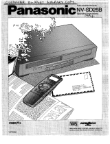 Panasonic NVSD25B Le manuel du propriétaire