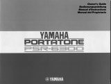 Yamaha PSR-6300 Le manuel du propriétaire