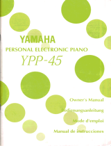 Yamaha YPP-45 Manuel utilisateur