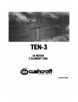 CUSHCRAFT TEN-3 Manuel utilisateur