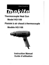 Makita HG1100 Le manuel du propriétaire