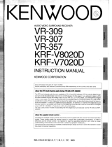 Kenwood KRF-V8020D Manuel utilisateur