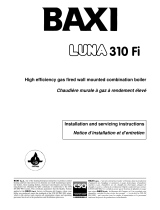 Baxi Luna 310 Fi Installation And Servicing Instructions