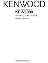 Kenwood KR-V6080 Manuel utilisateur