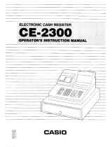 Casio CE-2300 Operator's Instruction Manual