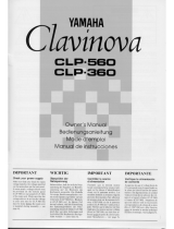 Yamaha Clavinova CLP-360 Le manuel du propriétaire