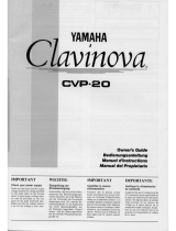 Yamaha Clavinova CVP-20 Le manuel du propriétaire