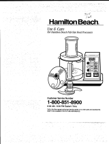 Hamilton Beach 702R Manuel utilisateur