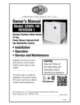 Girard Products GSWH-1M REVISION 1 Le manuel du propriétaire