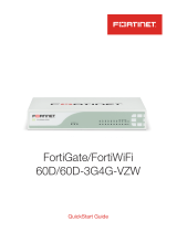 Fortinet FortiWiFi 60D-3G4G-VZW Guide de démarrage rapide