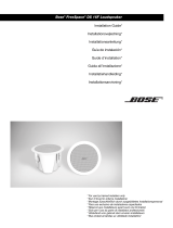 Bose FreeSpace DS 16F Guide d'installation