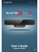 Creative BlasterX Senz3D Manuel utilisateur