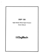 DigiTech DSP-128 Le manuel du propriétaire