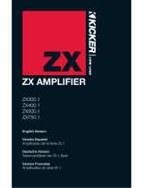 Kicker ZX2500.1 Le manuel du propriétaire