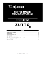 Zojirushi Zutto EC-DAC50 Operating Instructions Manual