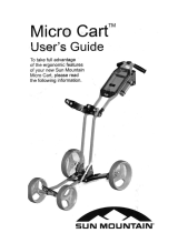Sun Mountain Micro Cart Manuel utilisateur