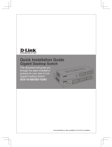 D-Link DGS-1016D - Switch Quick Installation Manual